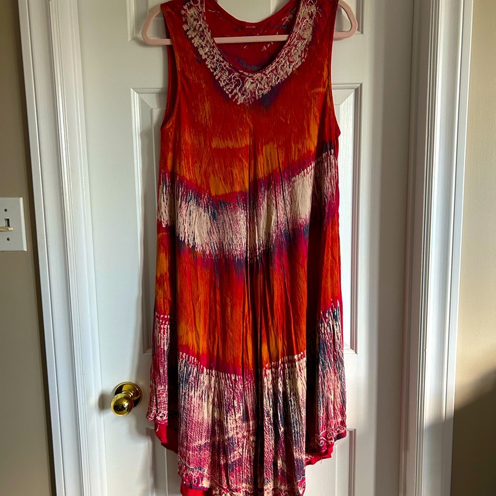 Flowy summer dress one size